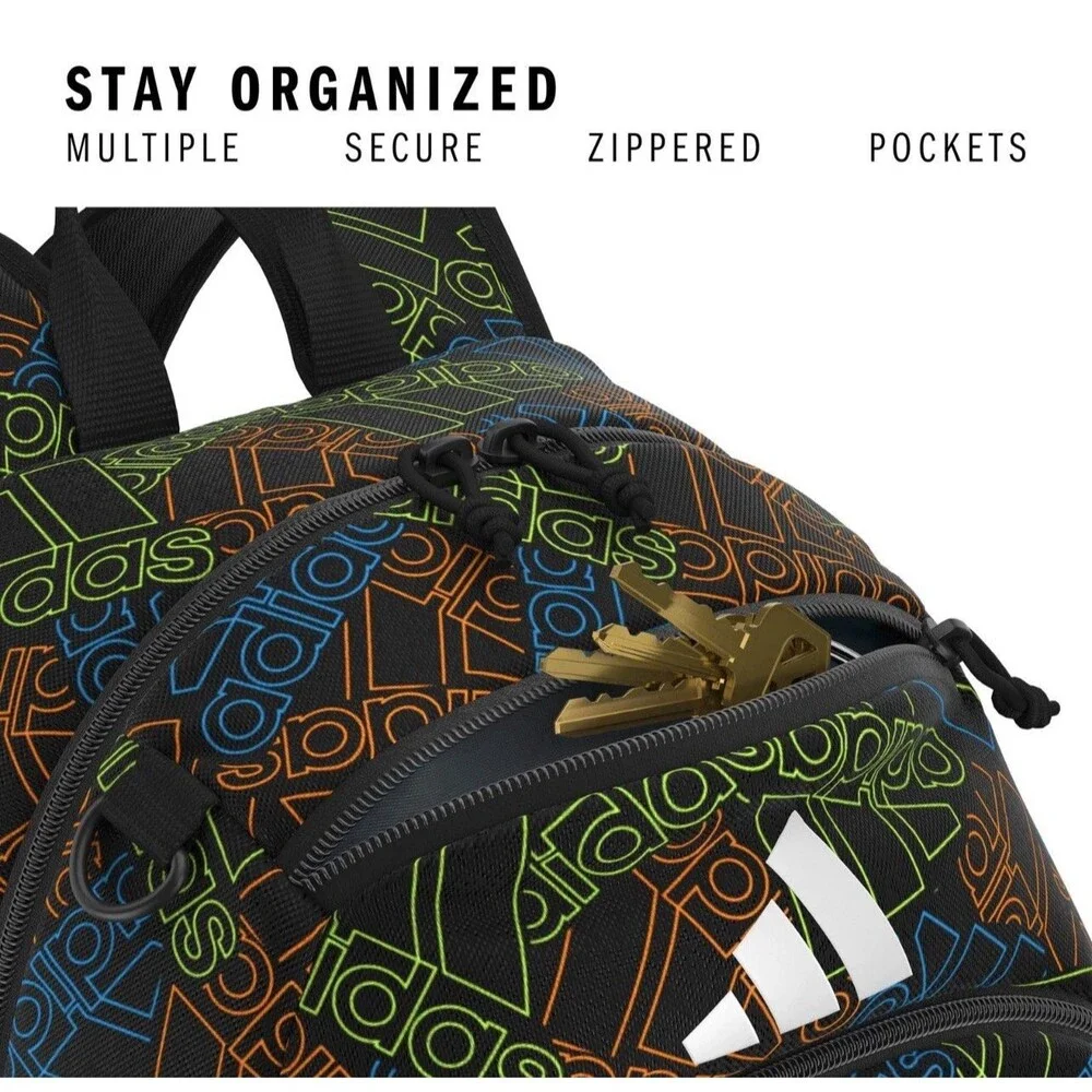 adidas BTS Originator Backpack Bag Outline BOS Toss/Black/White New